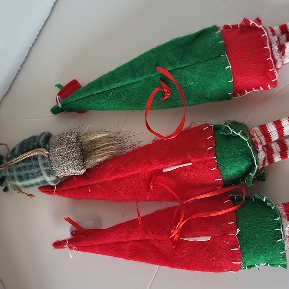 Christmas Gnome Ornaments Decor  4 piece - Picture 5 of 5